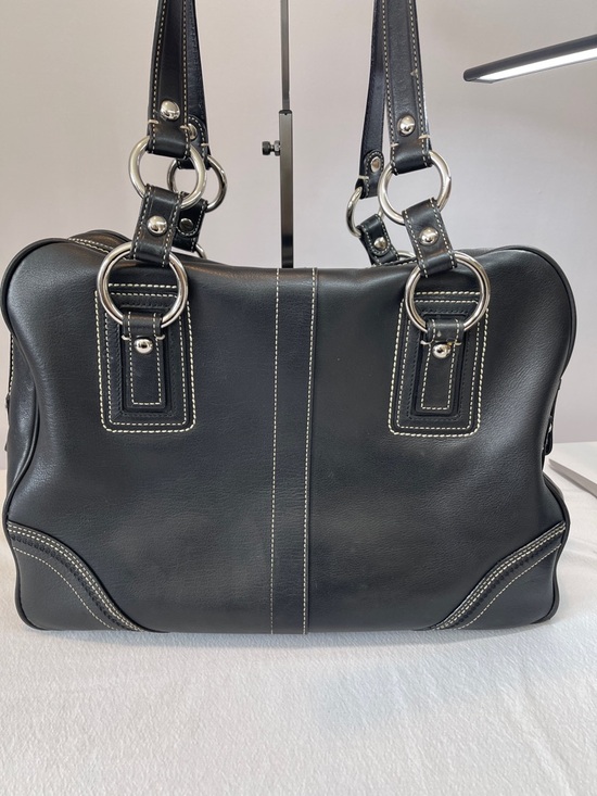 Coach M0693-10581 SoHo Vintage Large Leather Hobo Bag shoulder - Picture 4 of 17